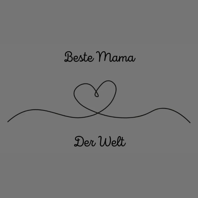 Beste Mama der Welt Muttertag