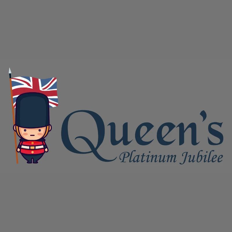 Real British Soldier Monarchy Platinum Jubilee