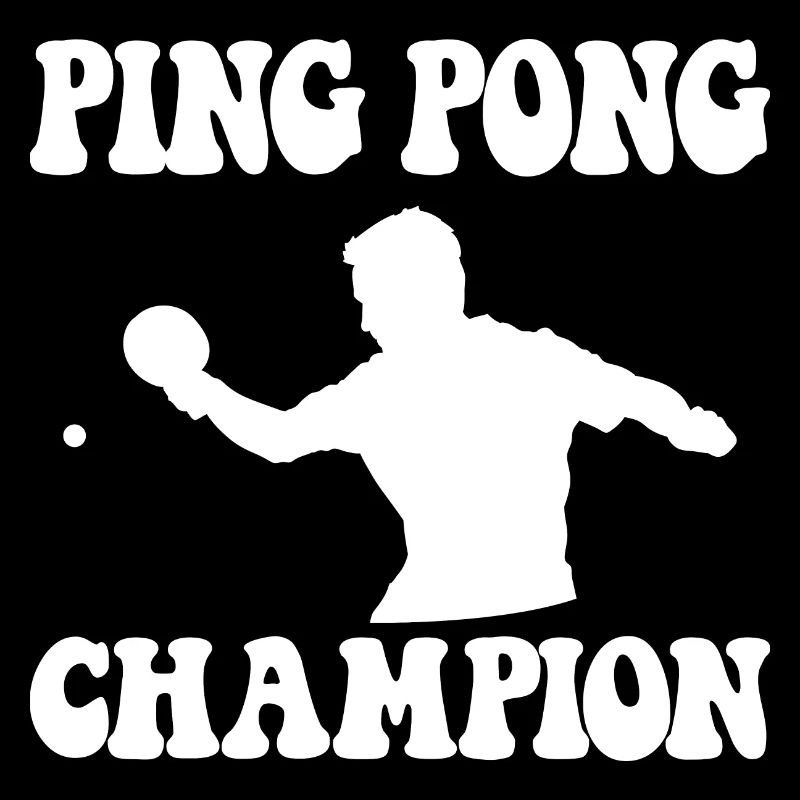 Ping Pong Champion Design Tennis de table et