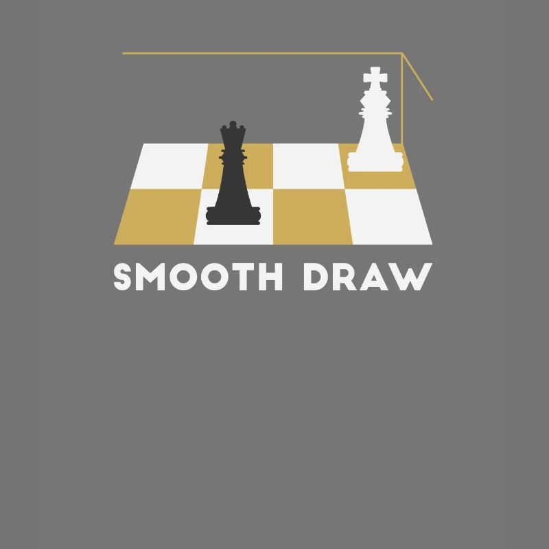 Échecs de tirage en douceur Déplacement d'échecs Joueur d'échecs