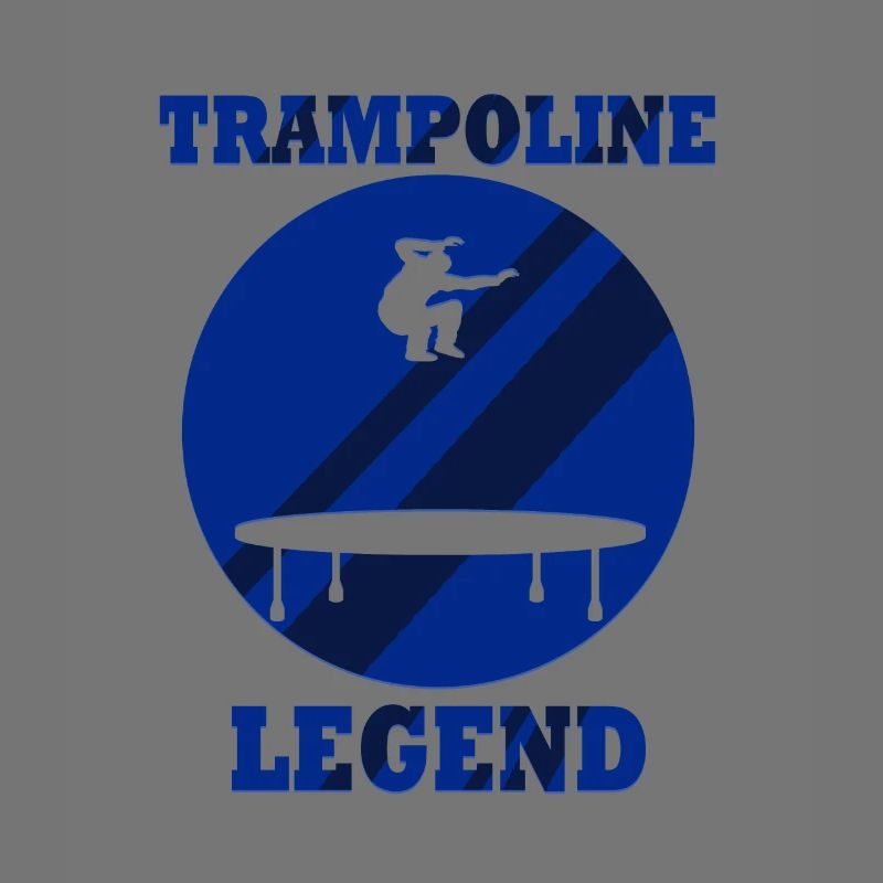 Pull Trampoline Legend Funny Quote
