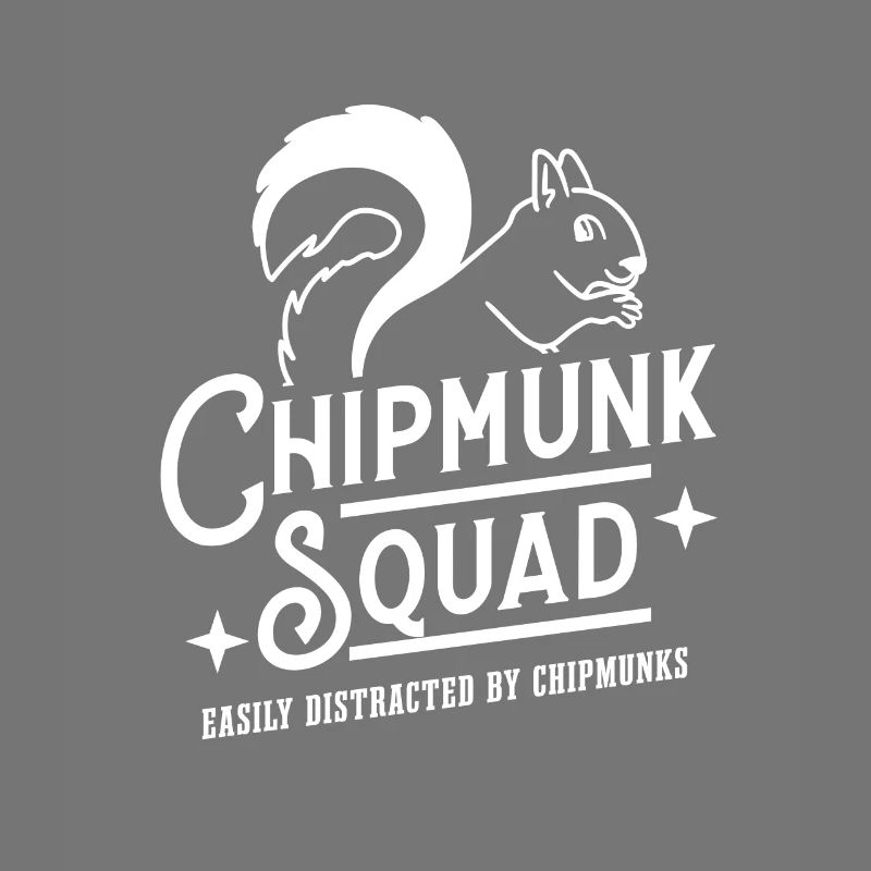 Chipmunk Squad Squirrel Forest Animal