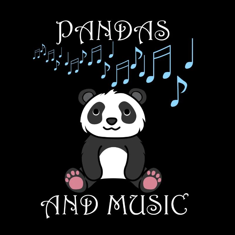 Ours panda, animal mignon, eucalyptus