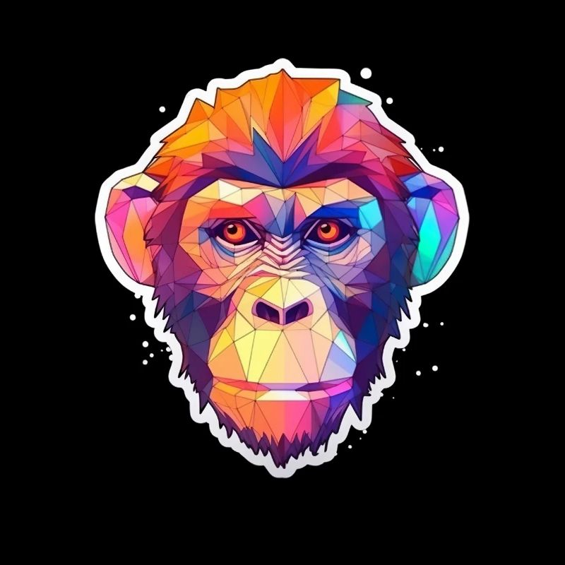 Monkey Head Polygon