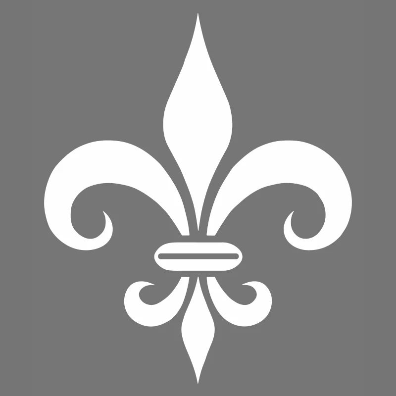 Conception majestueuse de lys français