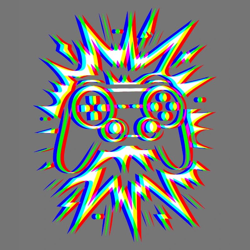 Glitch Controller – Gaming Explosion