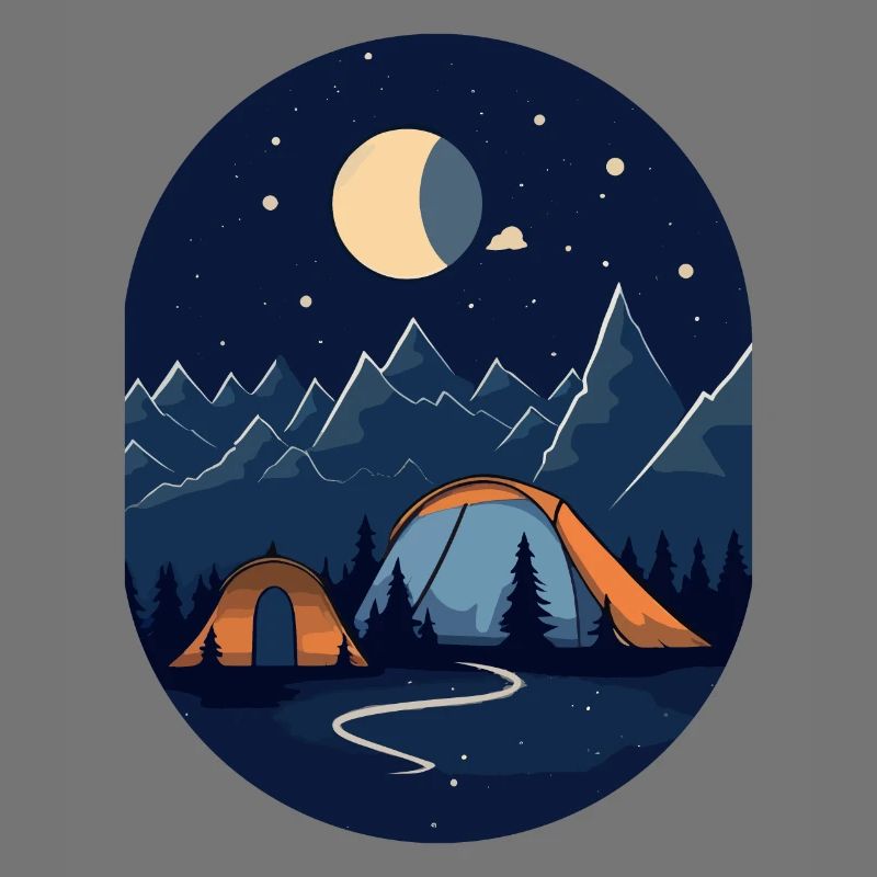 Solitude paisible - camping dans un style moderne
