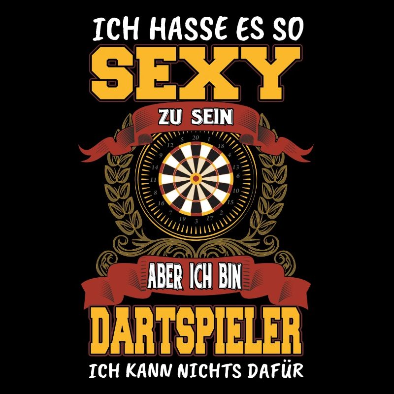Lustiger Dart Spruch Dartscheibe Darten Geschenk