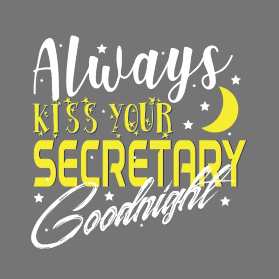 Siempre dale las buenas noches a tu secretaria' Delantal | Spreadshirt