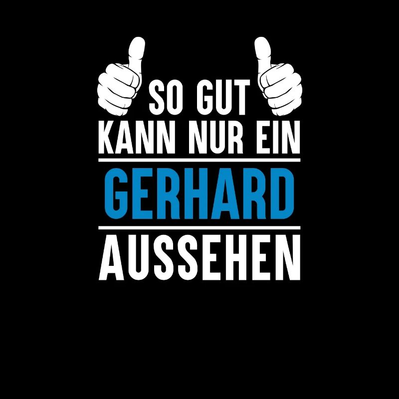 Gerhard Name Geschenkidee Gerhard Geschenk Vorname