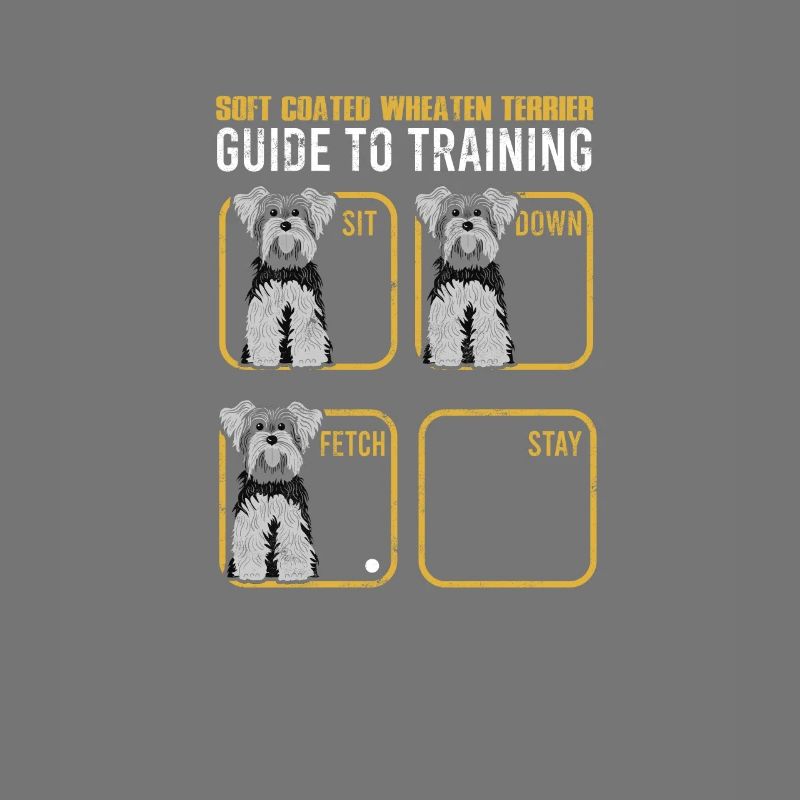 Soft Coated Wheaten Terrier Guide to training Sit