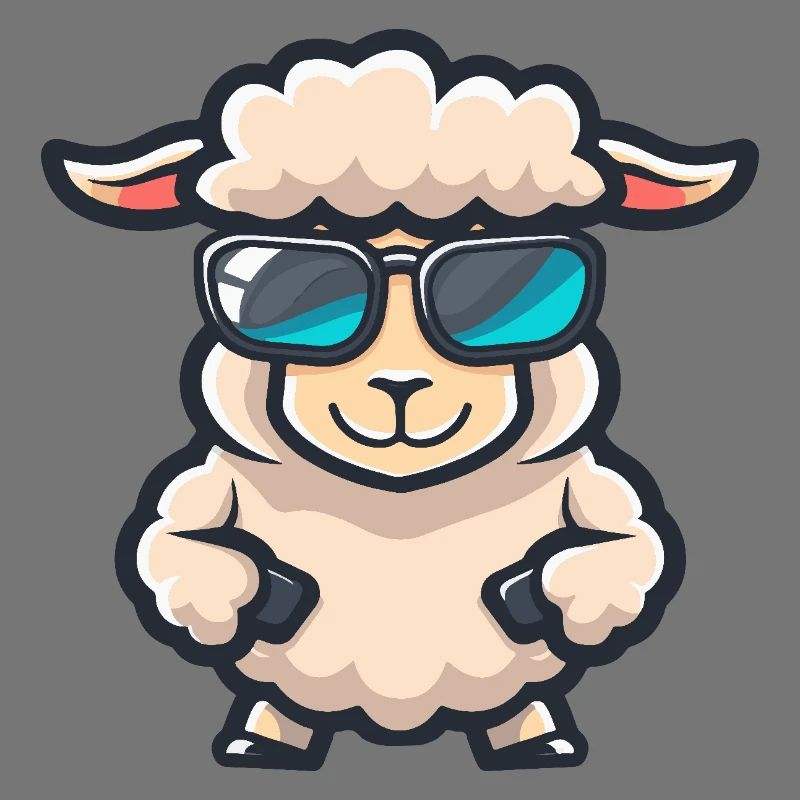 Sheep Cool Comic