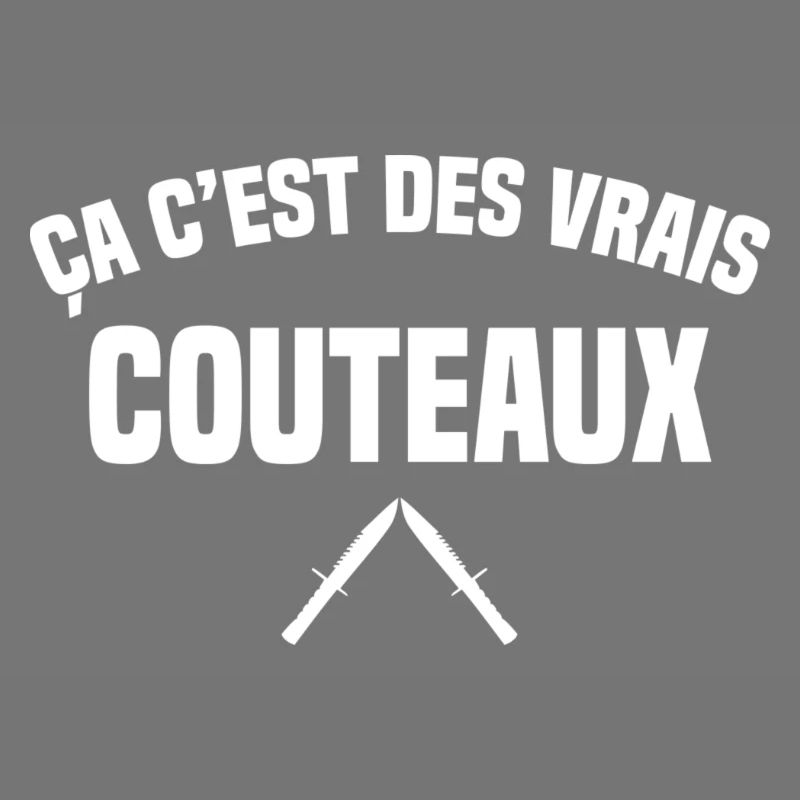 Ca c'est des vrais couteaux