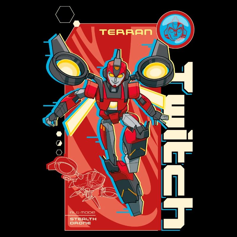 Transformers Earth Spark Charakter Terran Twitch