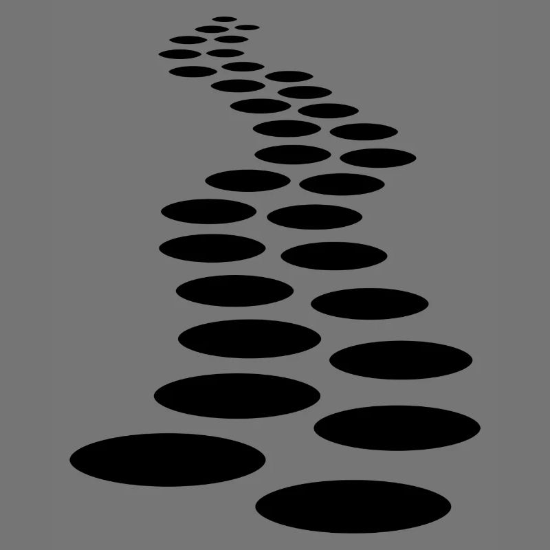 foot imprint path path line line row art pun