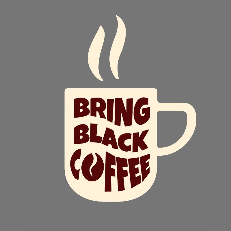 black coffee coffee cup bean roastery