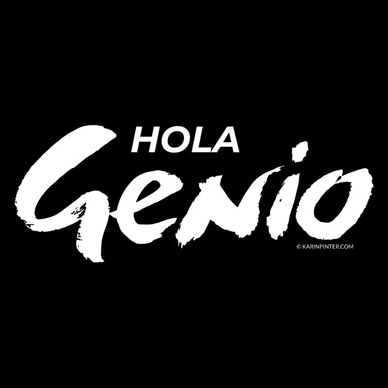 Hello Genius (blanc)