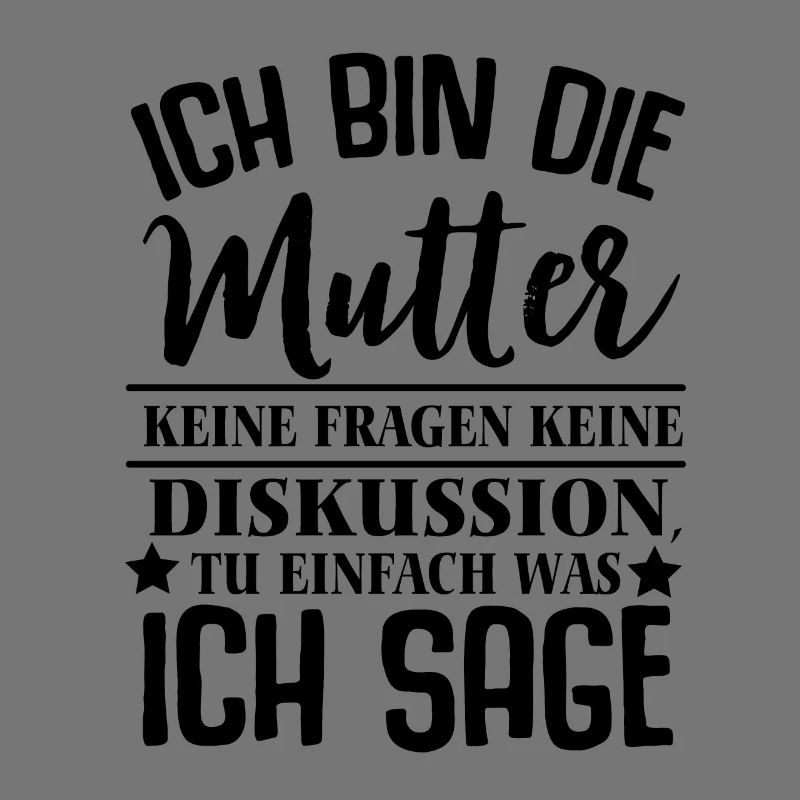 Mutter Kinder Gehorchen Muttertag lustig Geschenk