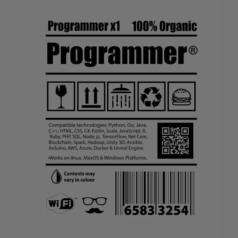 Coder Programmierer Koffein Entwickler Geschenk