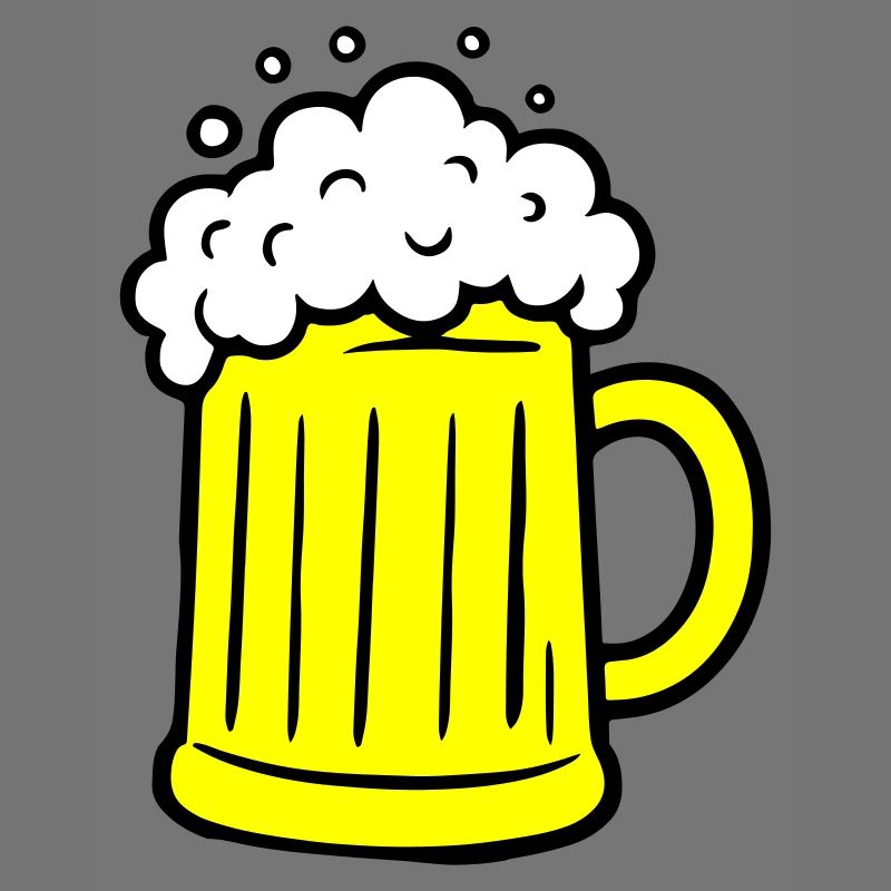 Bier Comic Bierglas