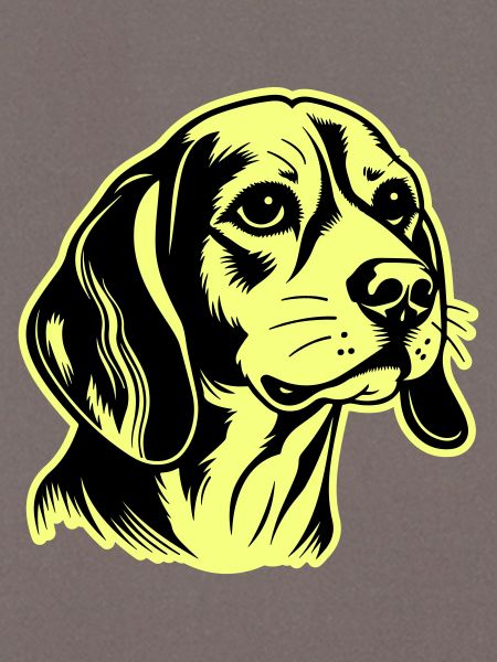 Beagle Dog Head