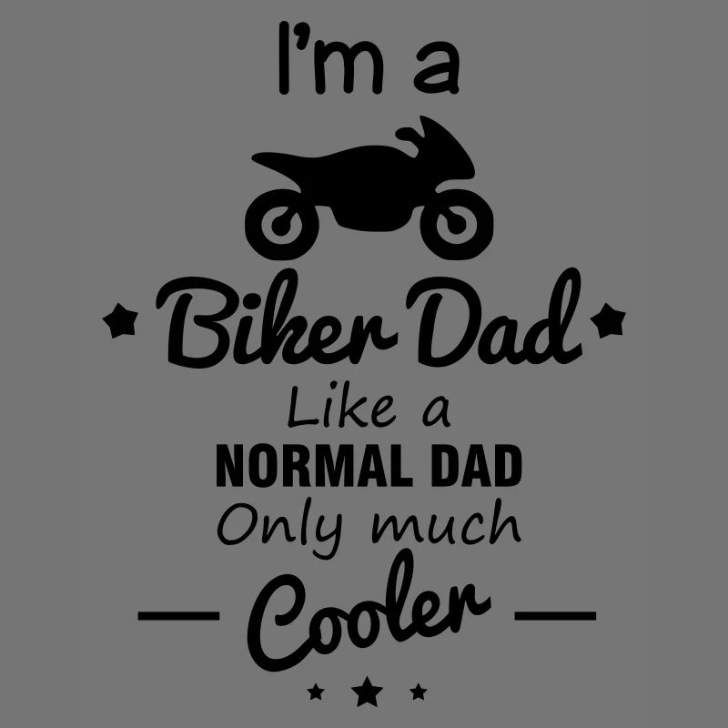 Biker dad - daddy - motorrad - Vater - Papa