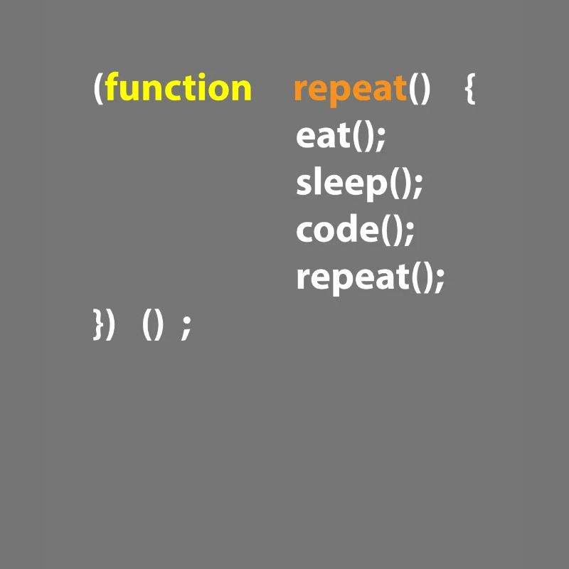 Code Eat Sleep Repeat Hacker IT Cadeau