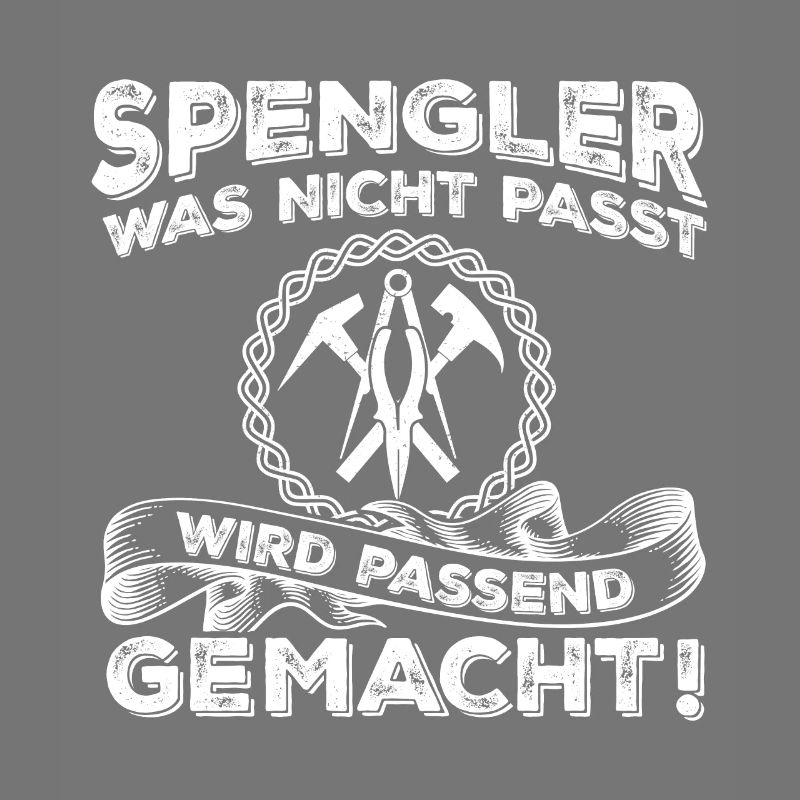 Spengler Handwerker Klempner Geschenk