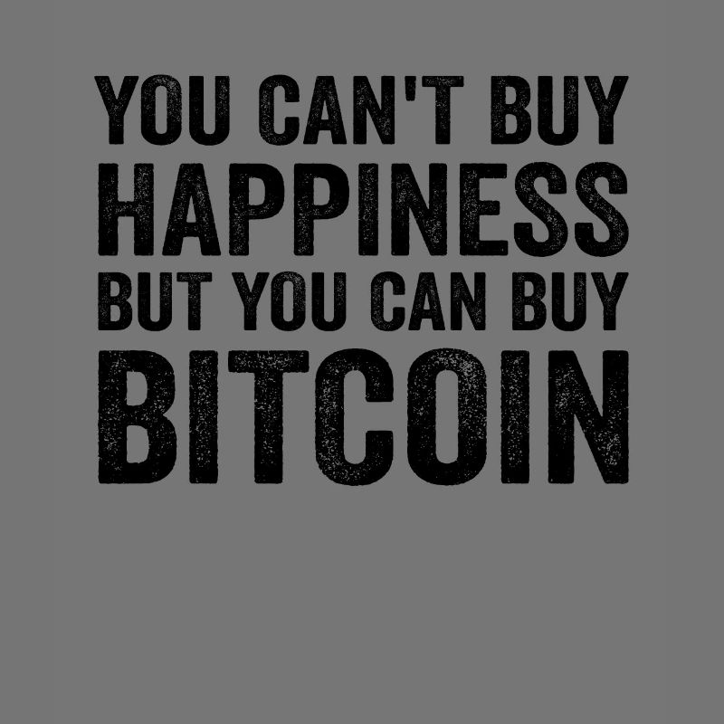 Bitcoin Geschenk BTC Kryptowährungen Spruch Lustig