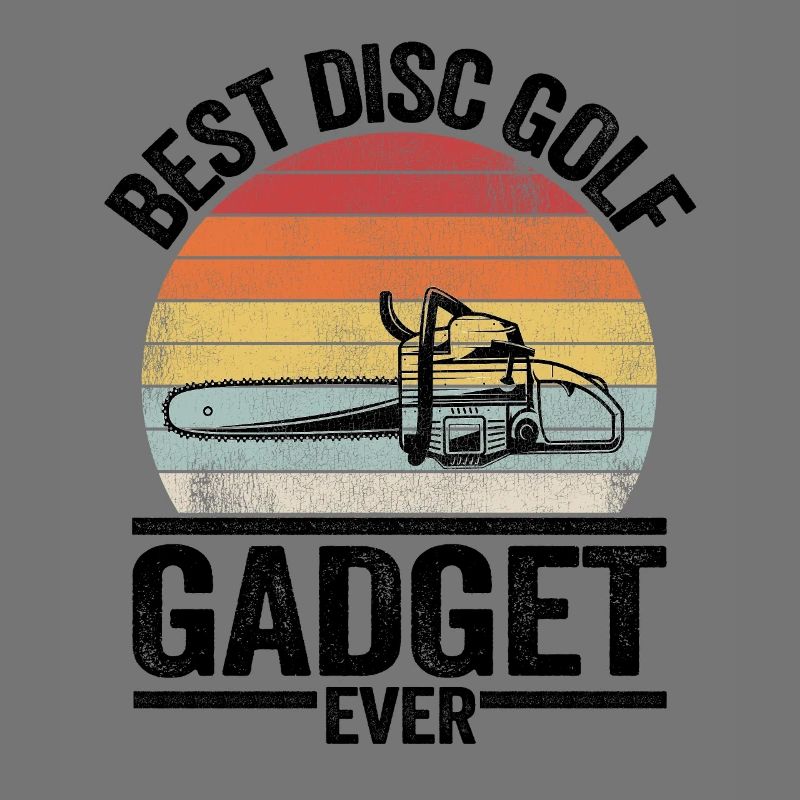 Disc Golf Gadget Vintage Disc Golfer sort