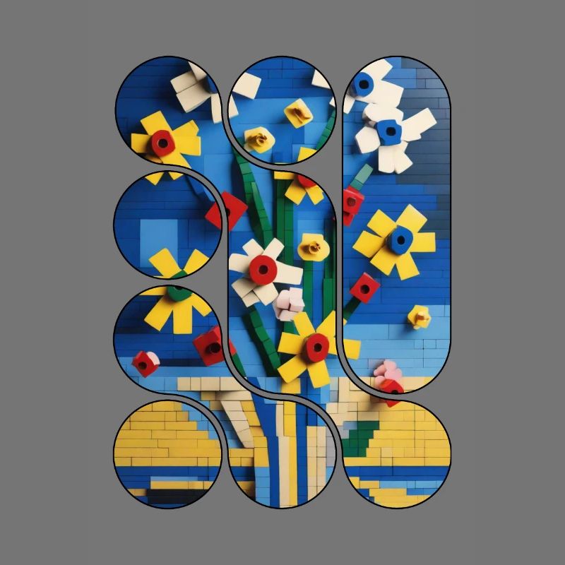 60X90 CM INLAID PATTERN ART 60 x 90 cm 6