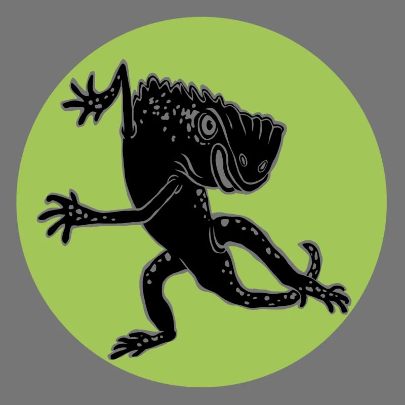 Lézard dansant