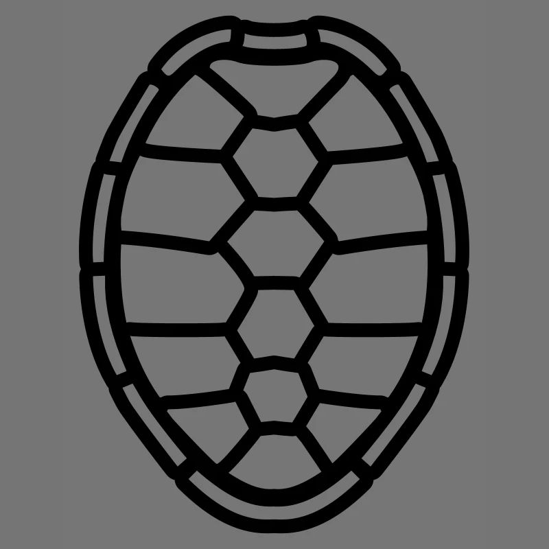 pattern turtle shell design logo comic cartoon tur
