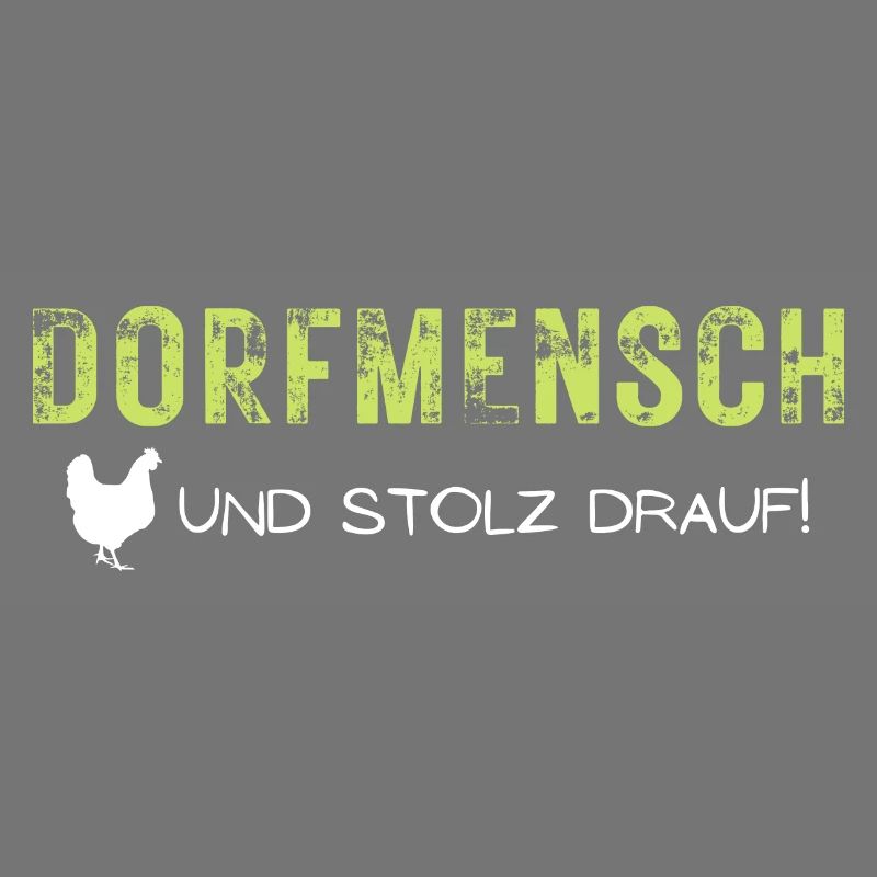 dorf mensch kind stolz drauf spruch geschenk idee