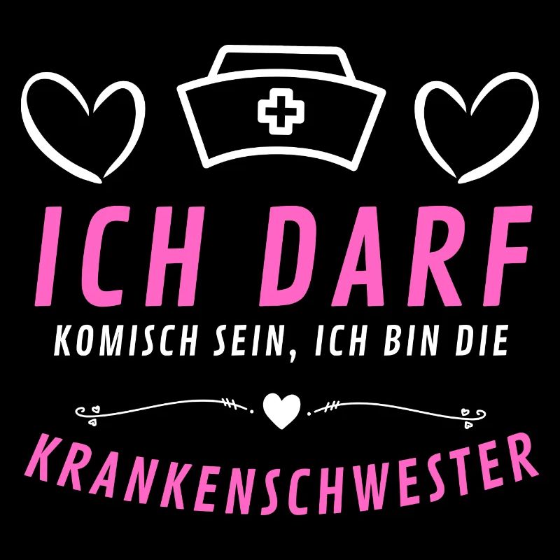 Krankenschwester komisch Geschenk Pflege