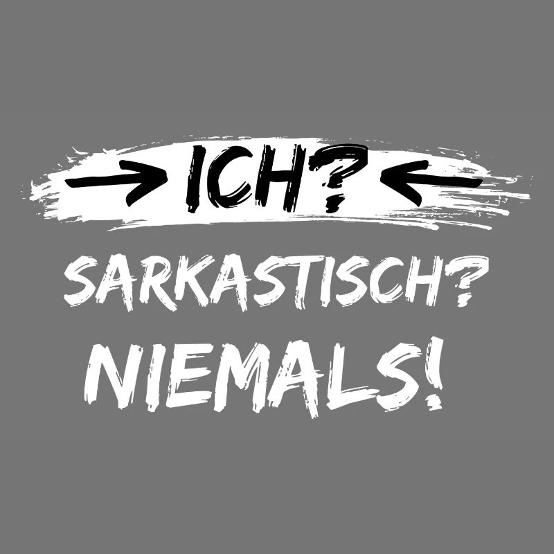 ich sarkastisch niemals spruch geschenk idee