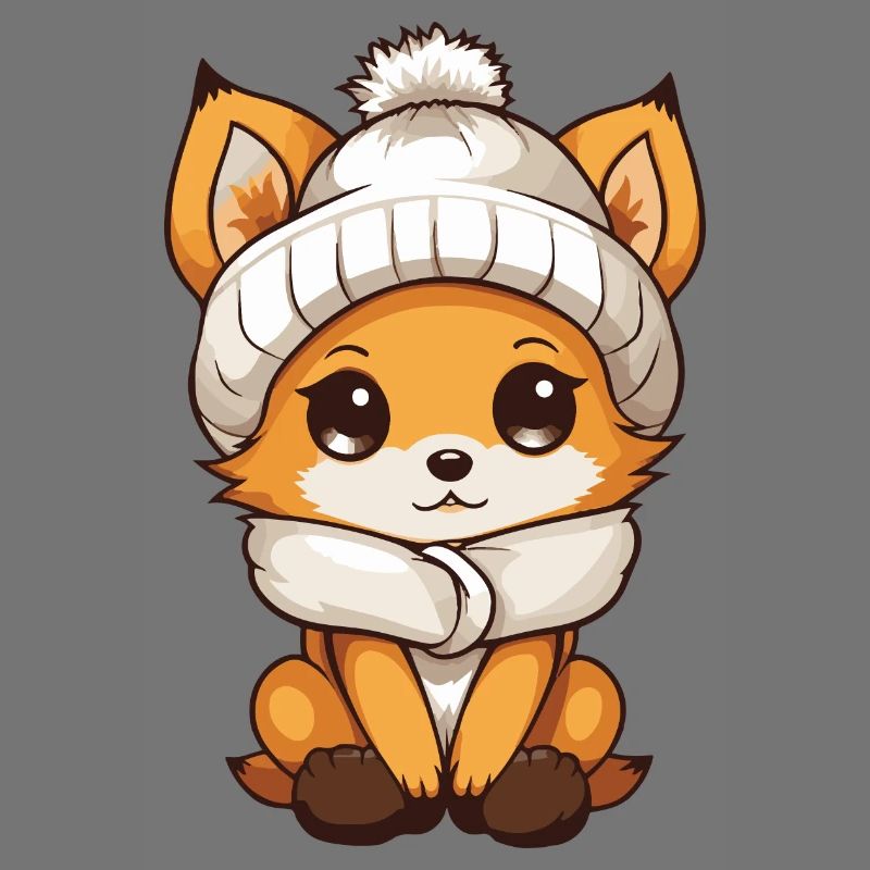 Fuchs Winter Comic