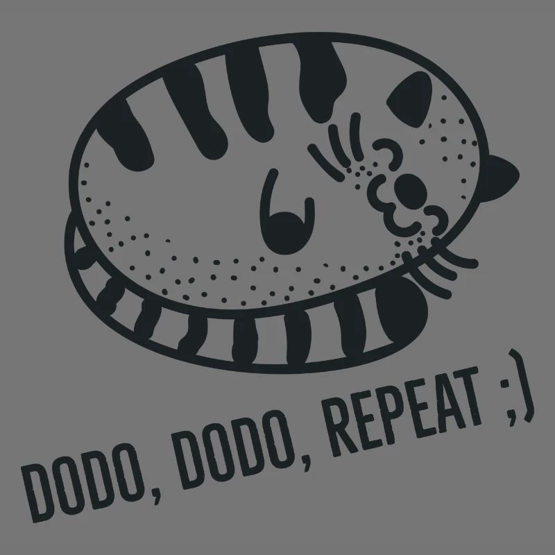 Dodo dodo repeat, gros chat endormi!