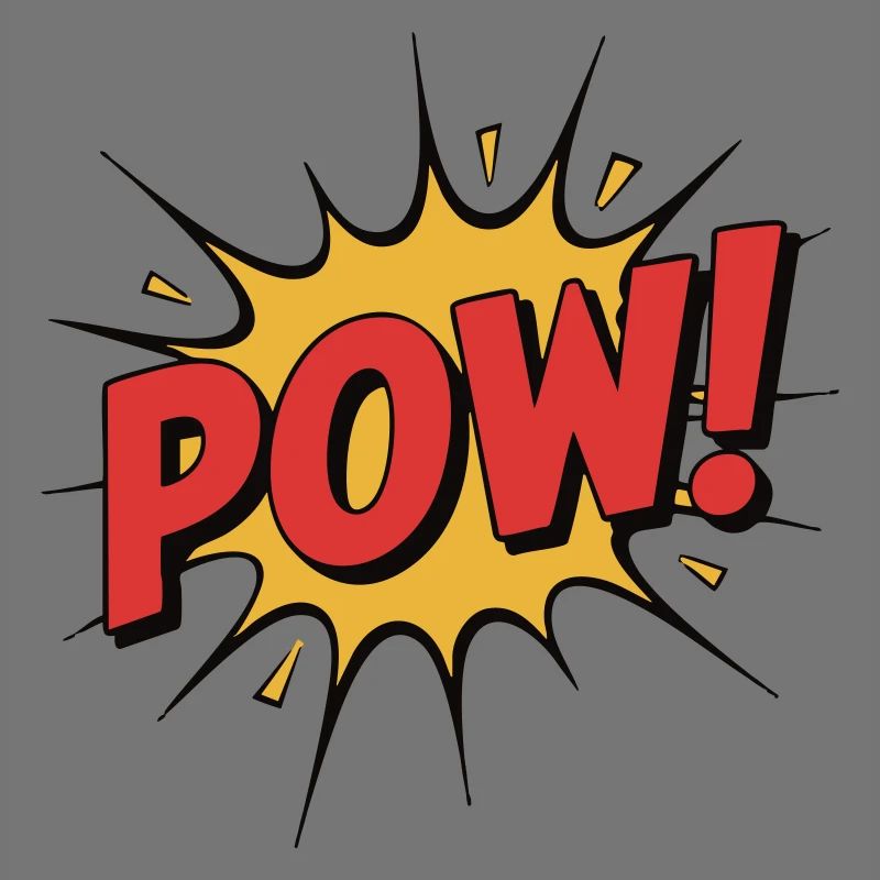 Prisonnier de guerre! Retro Comic Blast – Typographie d’action