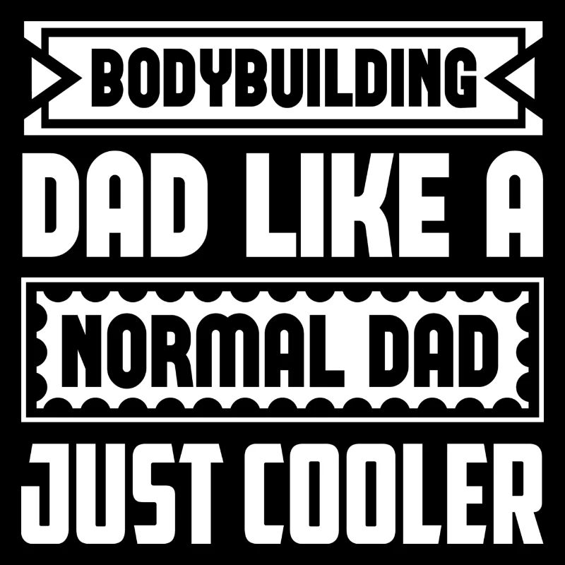 Papa de musculation comme un papa normal juste plus cool