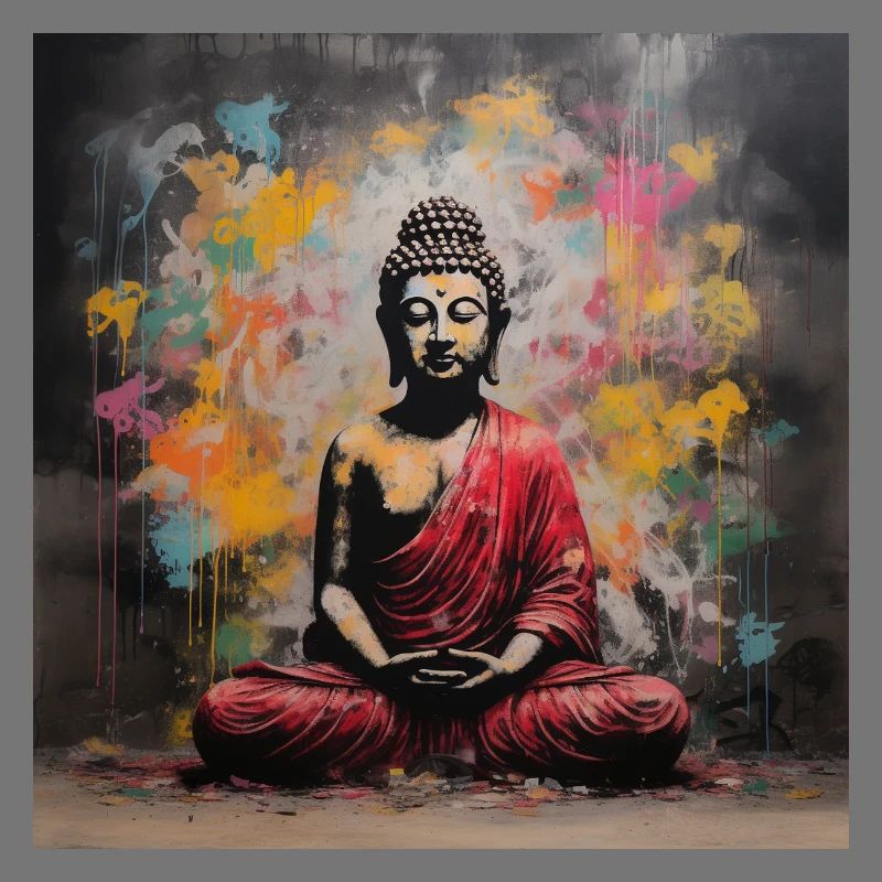 La prière de Buddha