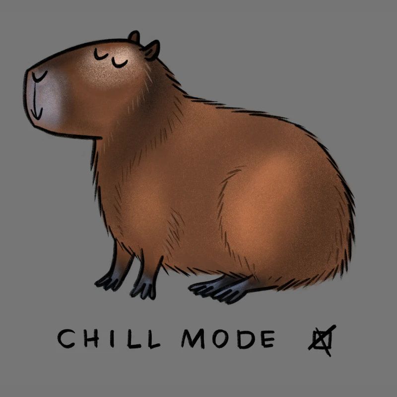 Capybara Chill Mode