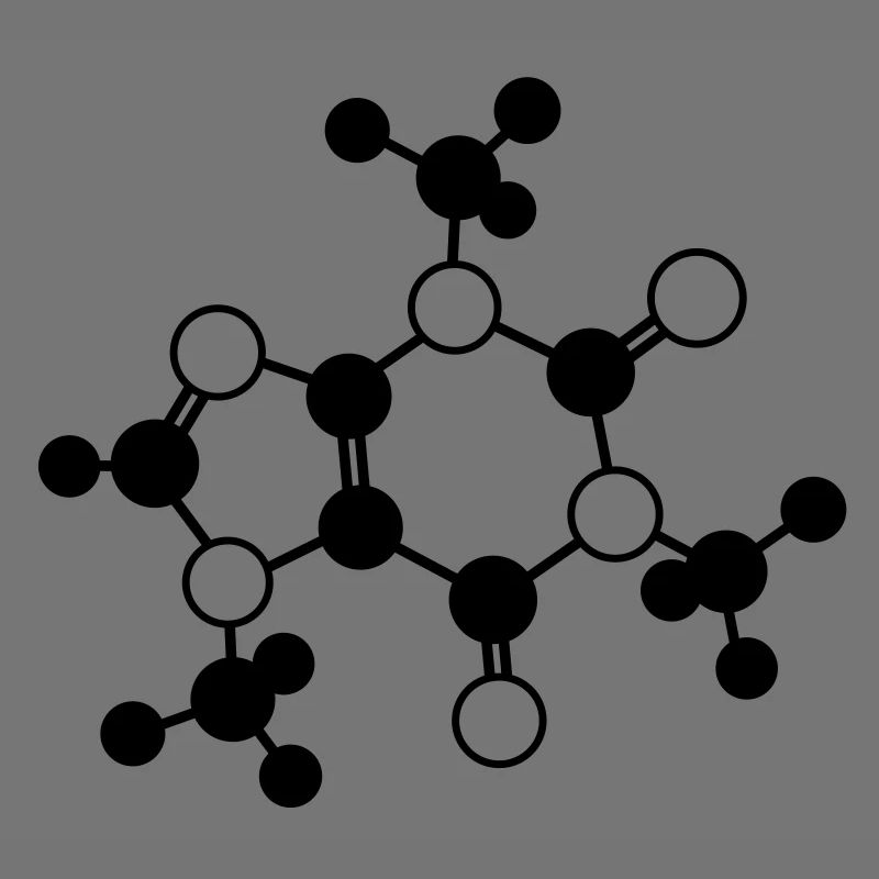 Caféine - molécule - 1c