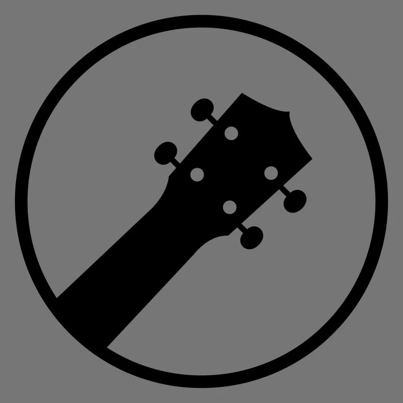 Ukulele in circle
