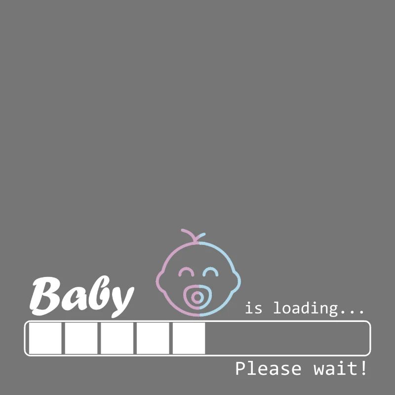 Baby is loading - Junge/Mädchen