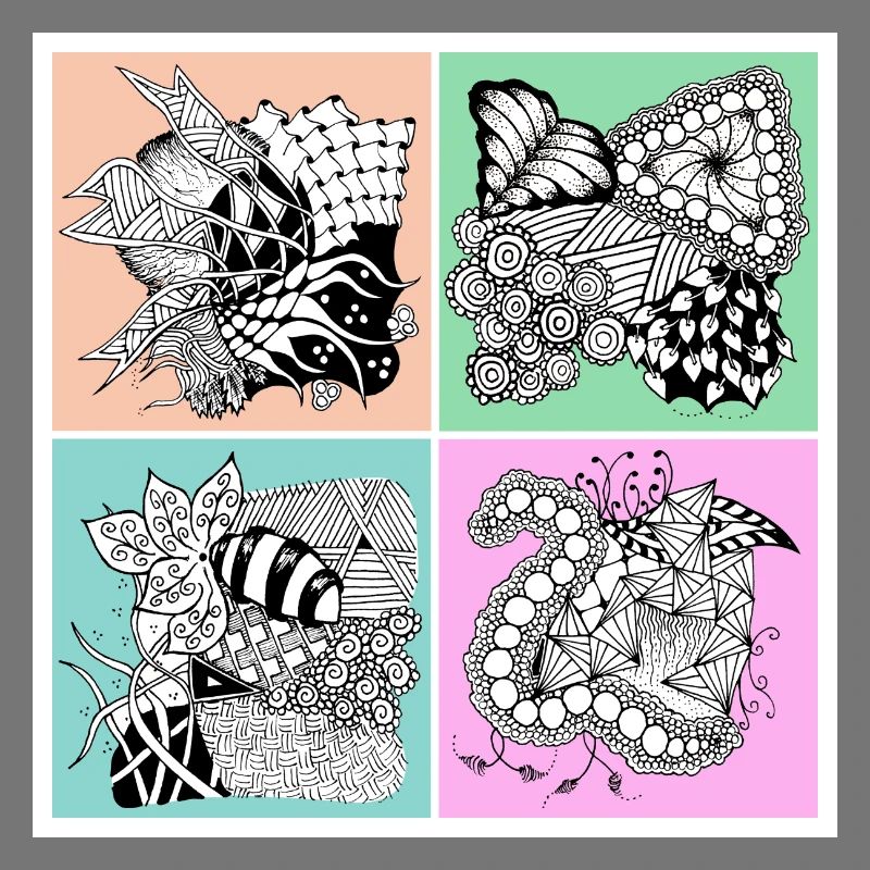 Zentangle-Muster patterncontest