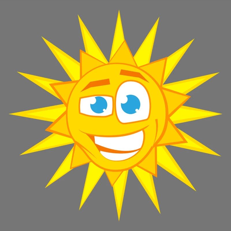 Soleil rayons de soleil d'été