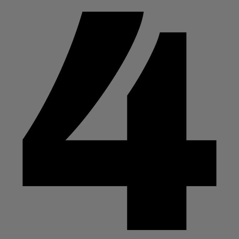 Le chiffre 4