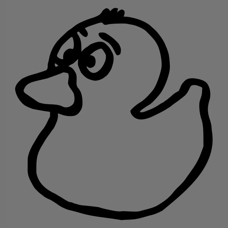 Comic Ente