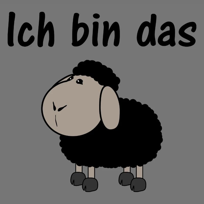 schwarzes Schaf Ich bin das schwarze Schaf